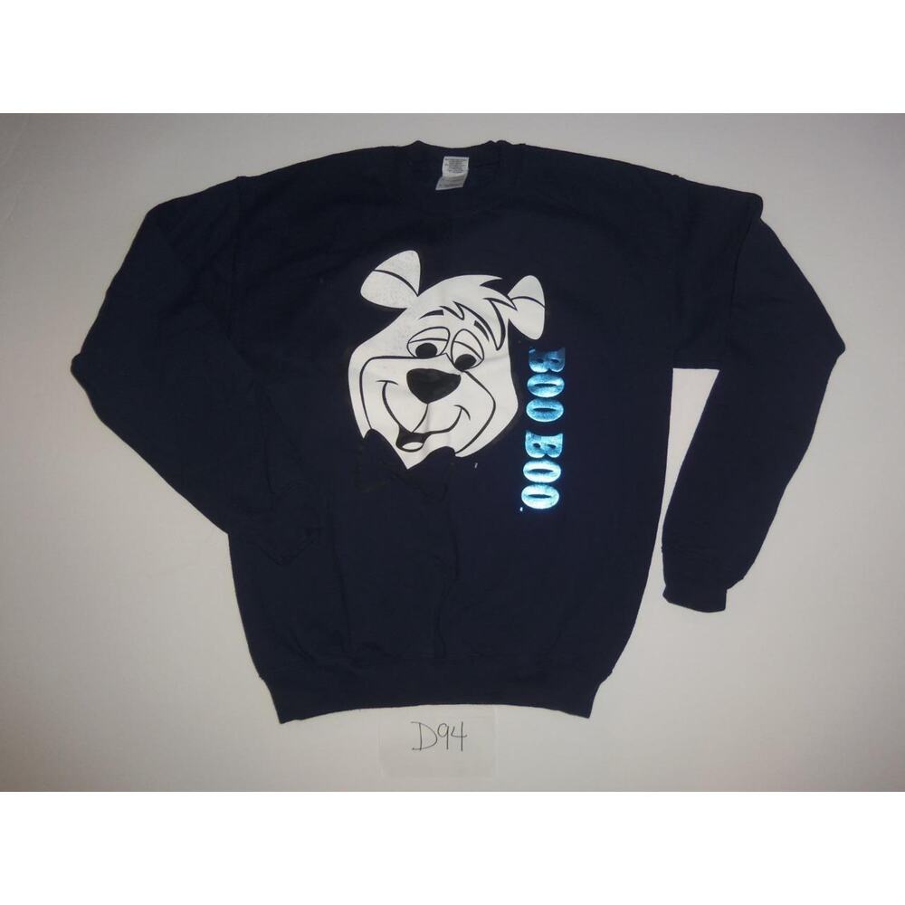 Boo Boo Bear Sweatshirt Size Medium Blue Womens -0719D94